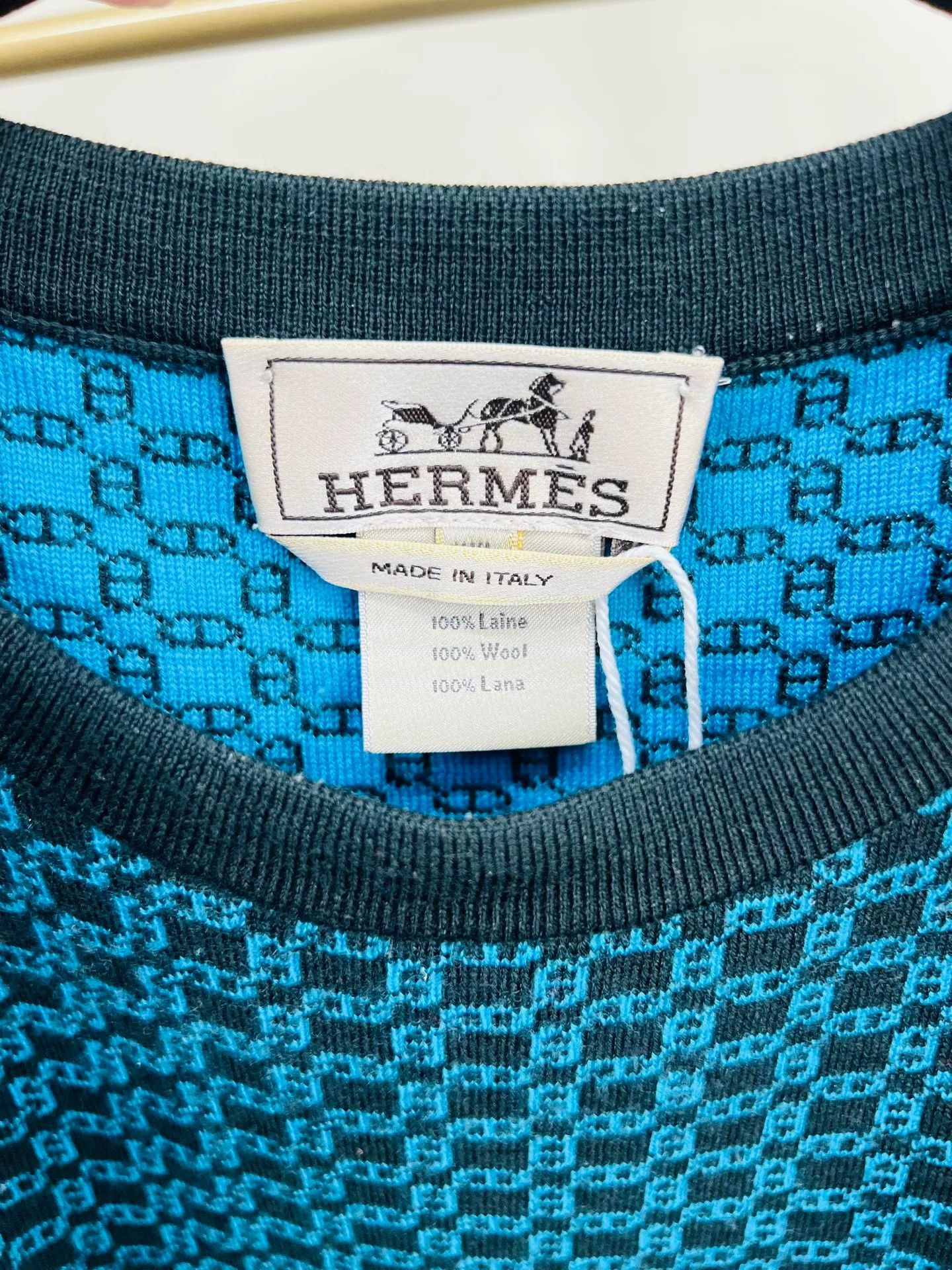 Hermes Hermes Wool Knit Sweater XXL Size US XXL / EU 58 / 5 - 3 Thumbnail