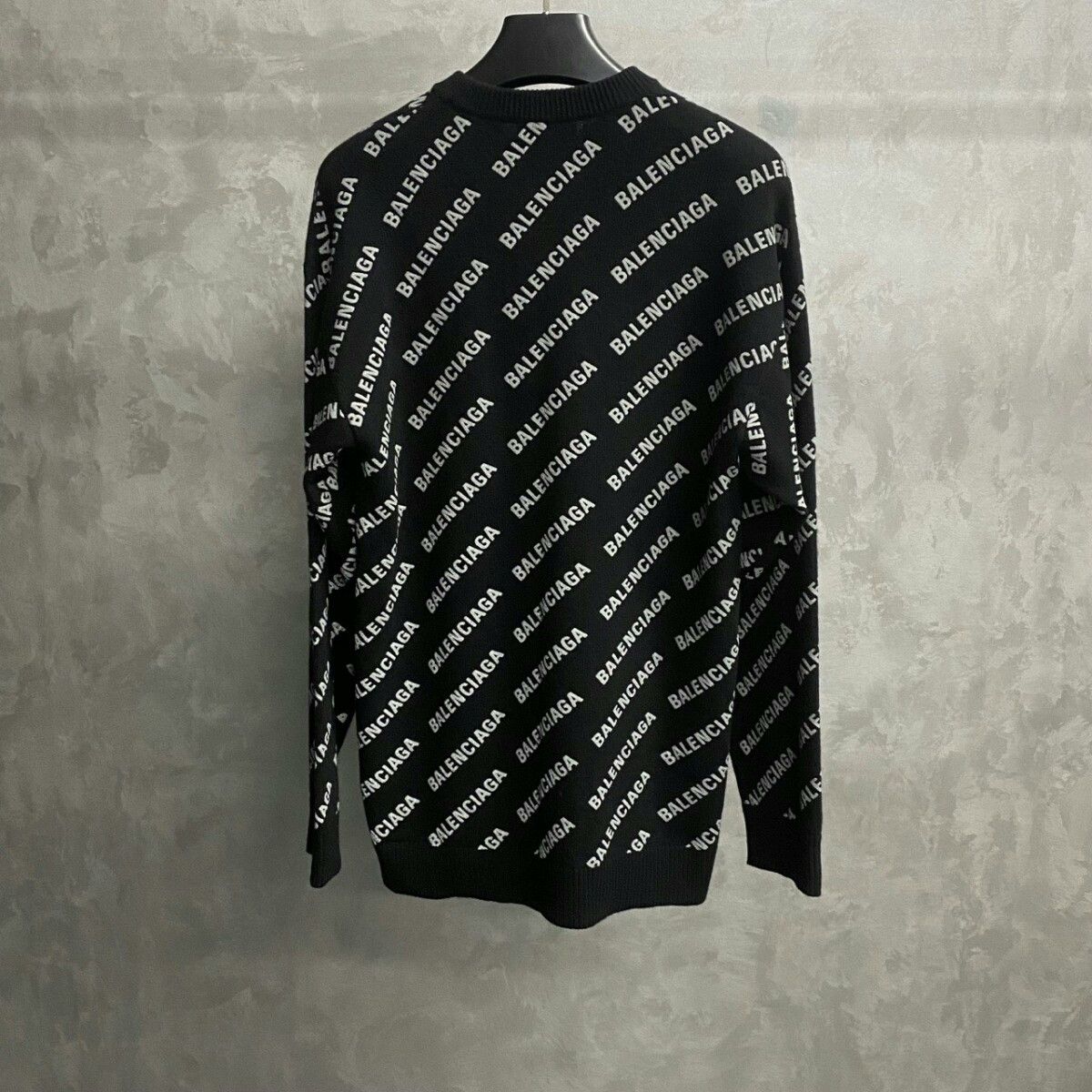 Balenciaga Balenciaga 2023 Logo Print Cashmere Sweater Size US S / EU 44-46 / 1 - 2 Thumbnail