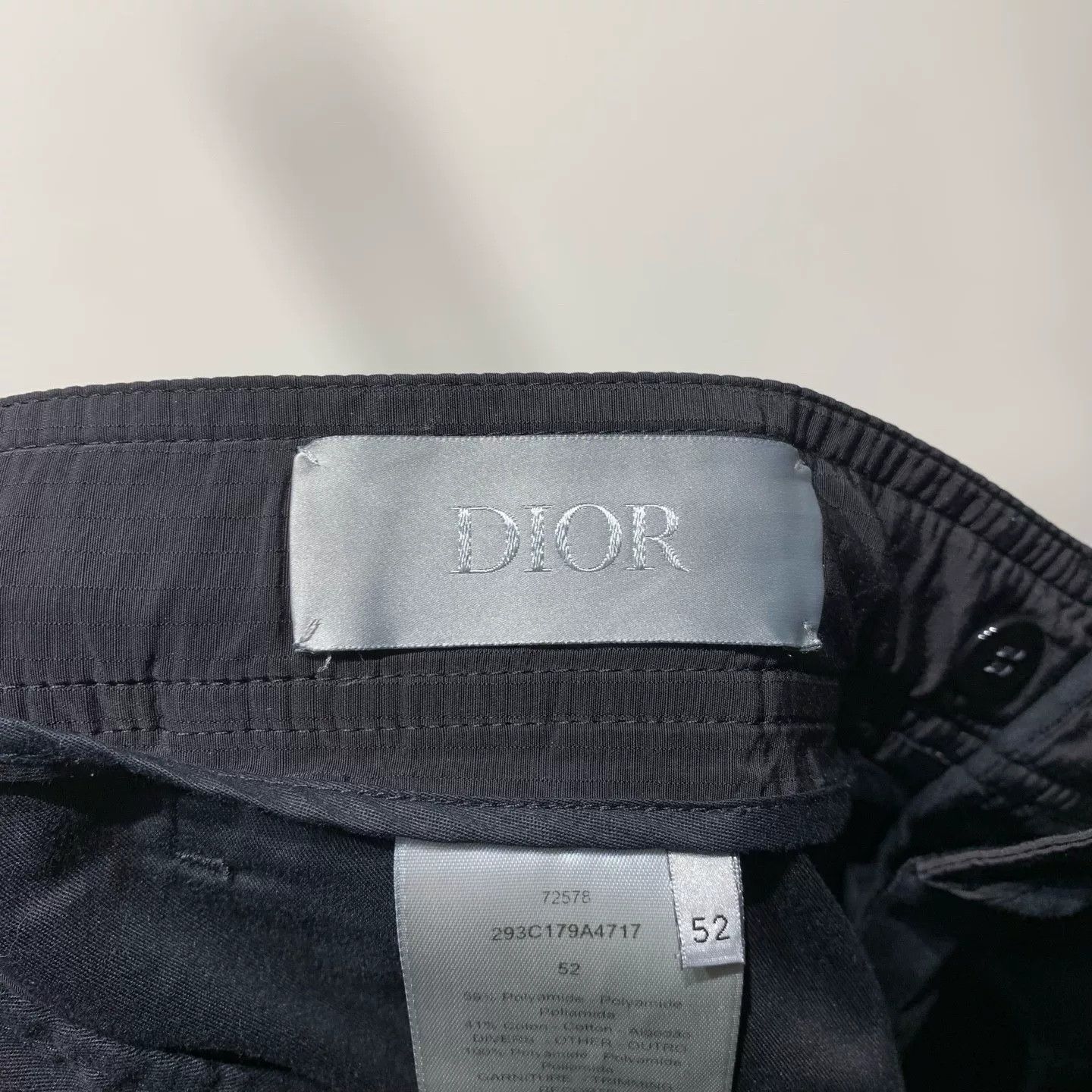 Dior DIOR Nylon Belted Straight-Leg Shorts Size US 38 / EU 54 - 3 Thumbnail