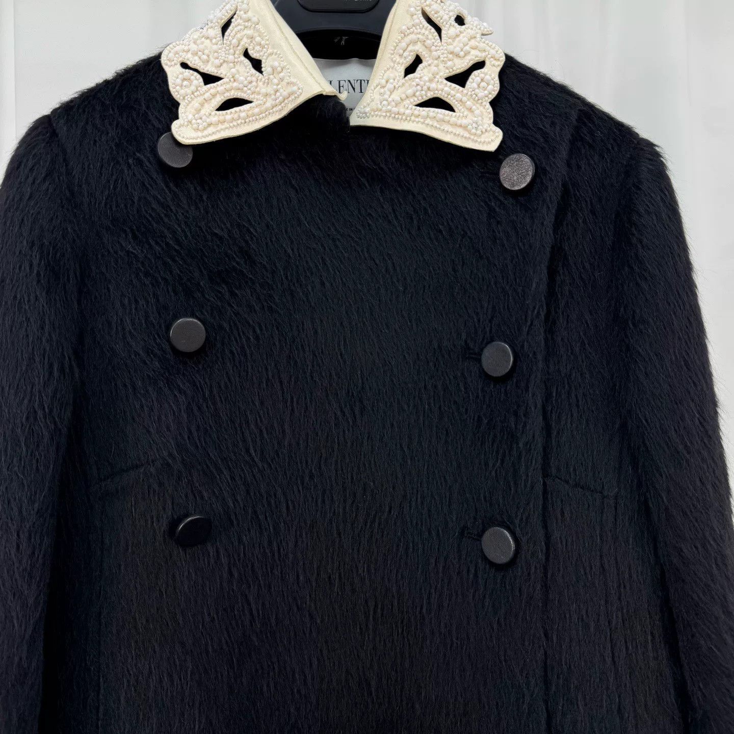 Valentino Valentino Alpaca Wool Doll Collar Coat Size US XL / EU 56 / 4 - 3 Thumbnail