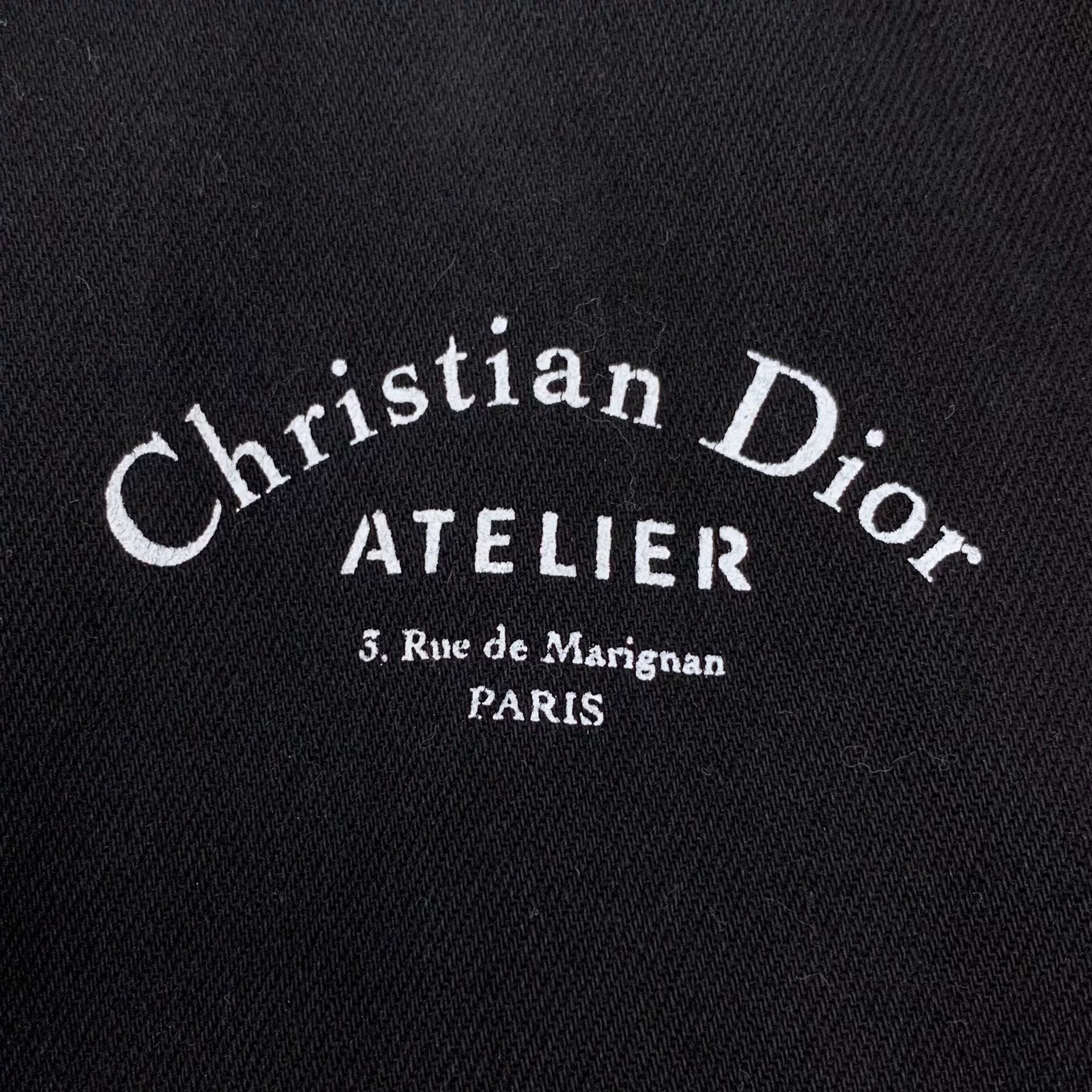 Dior Christian Dior Logo Denim Jacket Size US M / EU 48-50 / 2 - 5 Thumbnail
