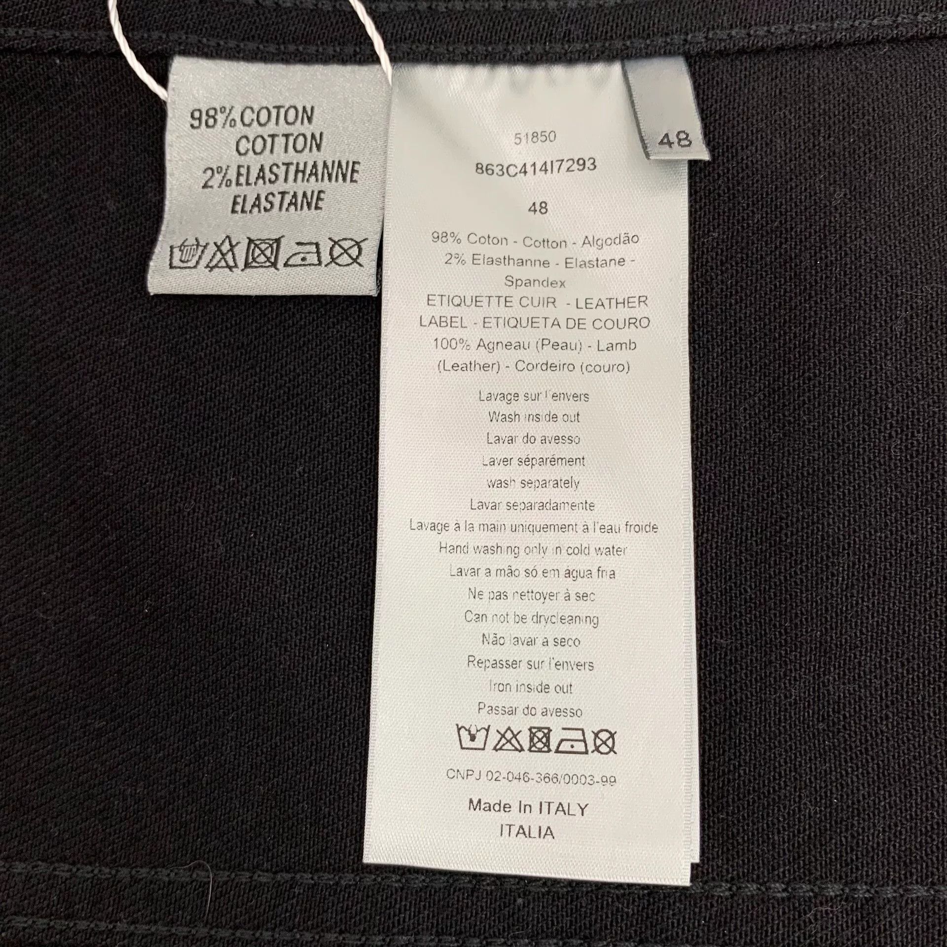 Dior Christian Dior Logo Denim Jacket Size US M / EU 48-50 / 2 - 6 Thumbnail
