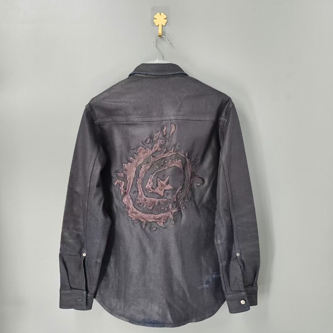 Dior DIOR TS Collaborative Denim Shirt Size US S / EU 44-46 / 1 - 2 Thumbnail