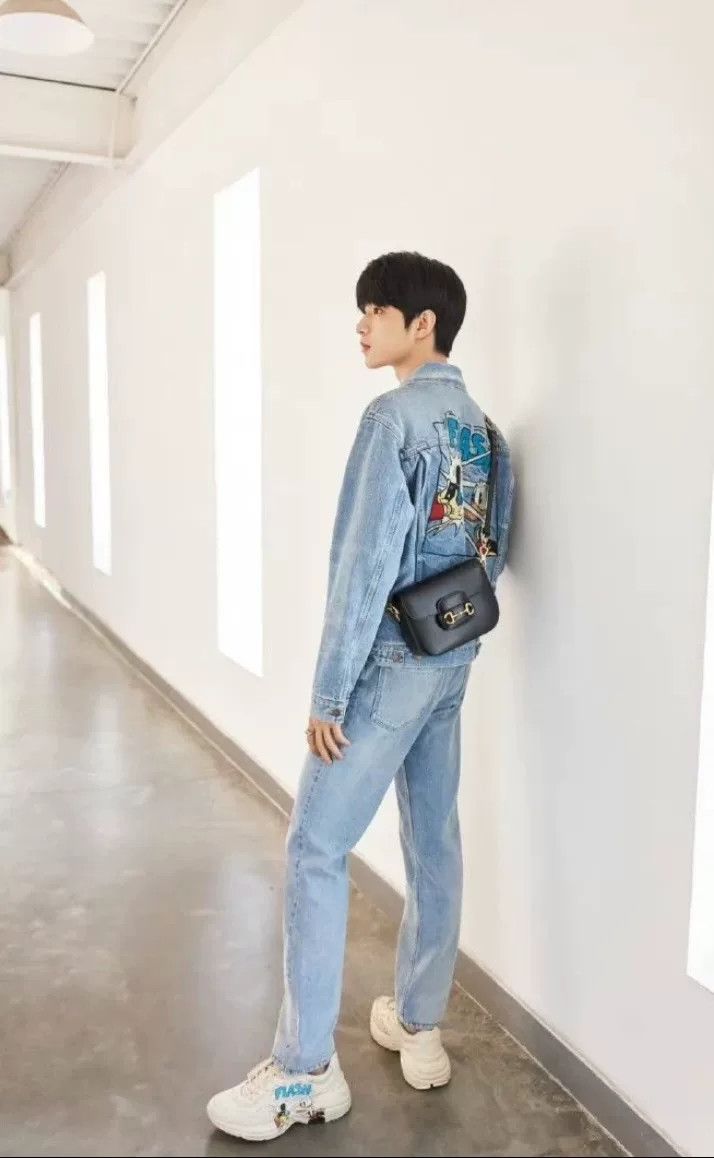 Gucci Gucci x Disney Donald Duck Denim Jacket Size US XXL / EU 58 / 5 - 8 Thumbnail
