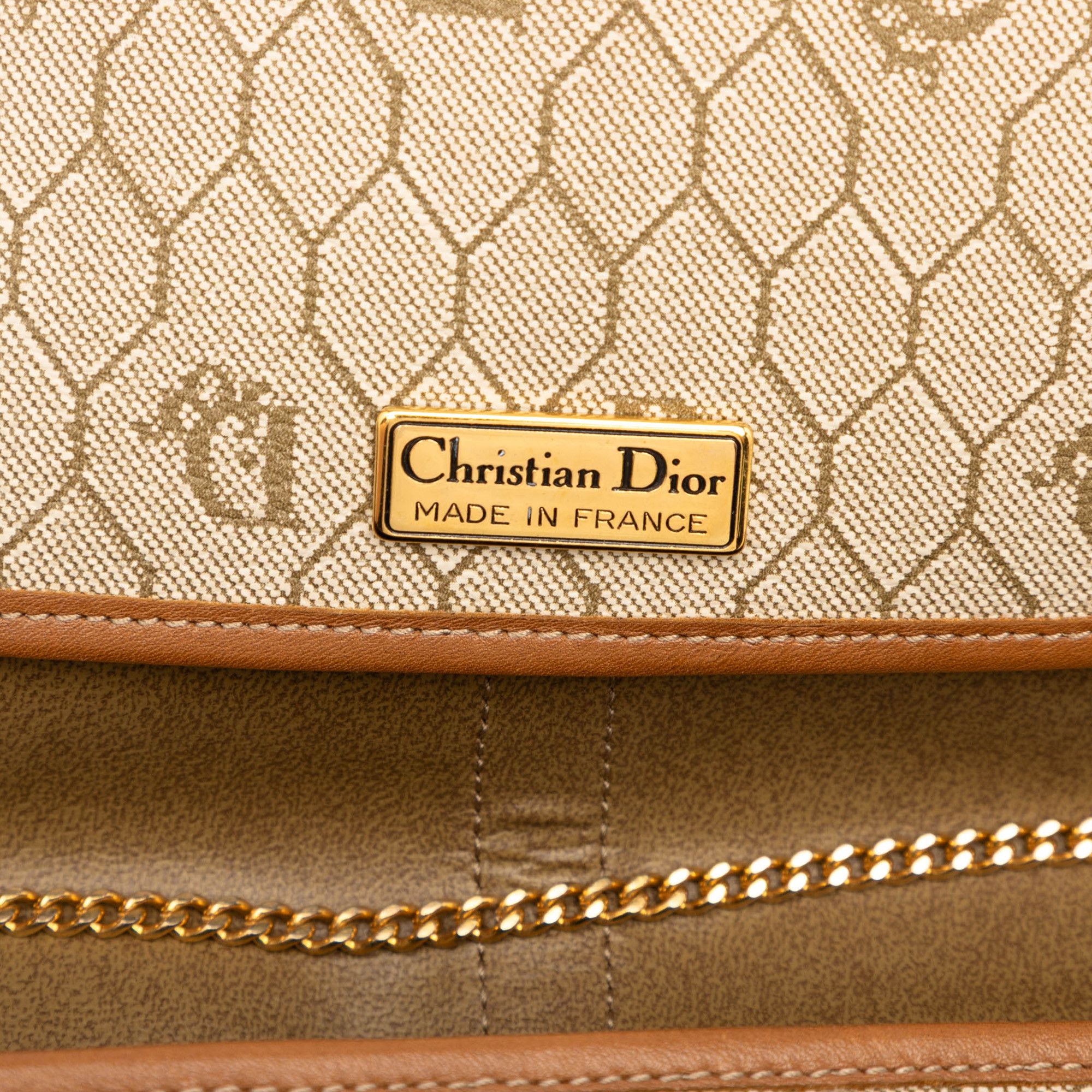 Dior Dior Honeycomb Coated Canvas Chain Crossbody Size ONE SIZE - 5 Thumbnail