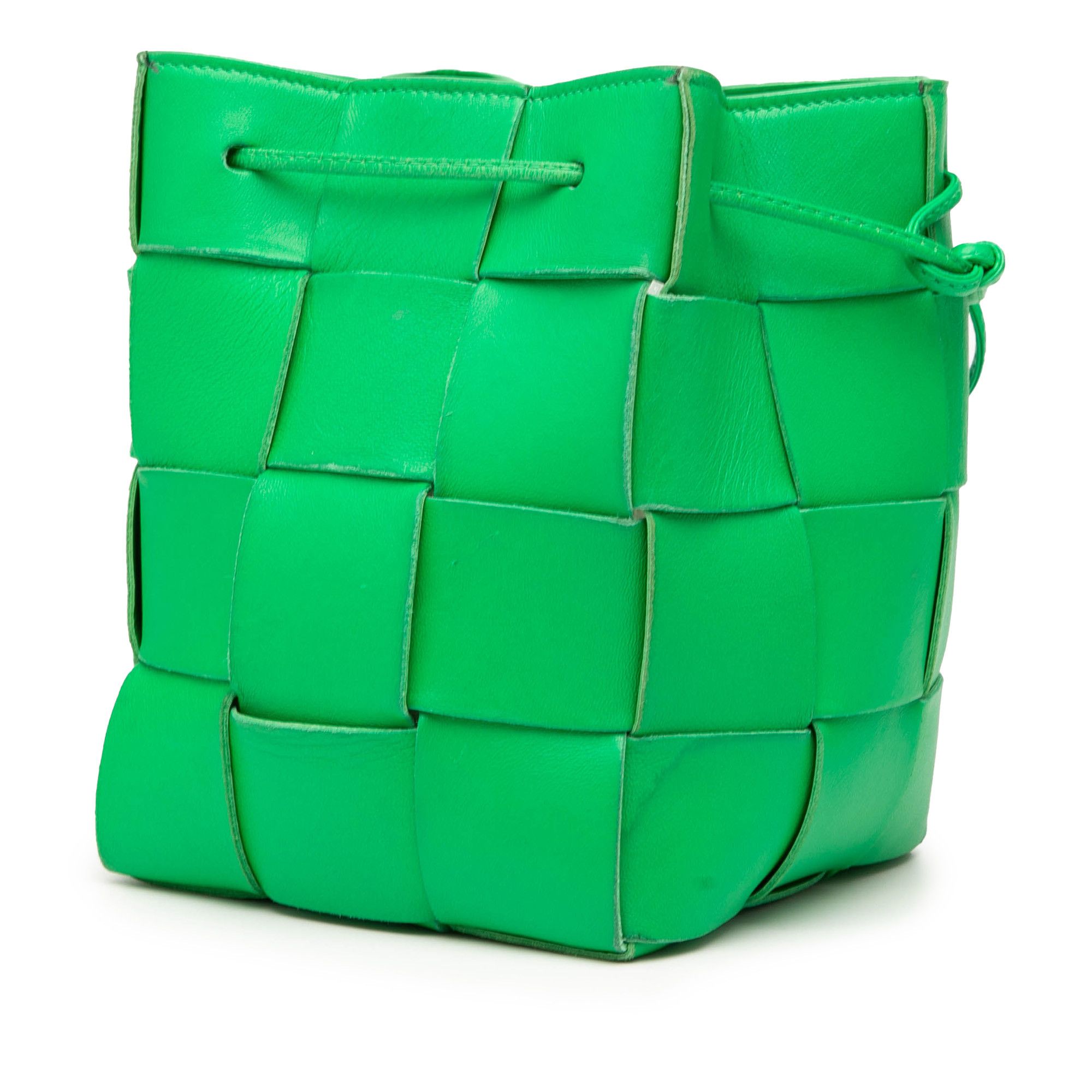 Bottega Veneta Bottega Veneta Small Nappa Maxi Intrecciato Cassette Bucket Bag Size ONE SIZE - 2 Thumbnail