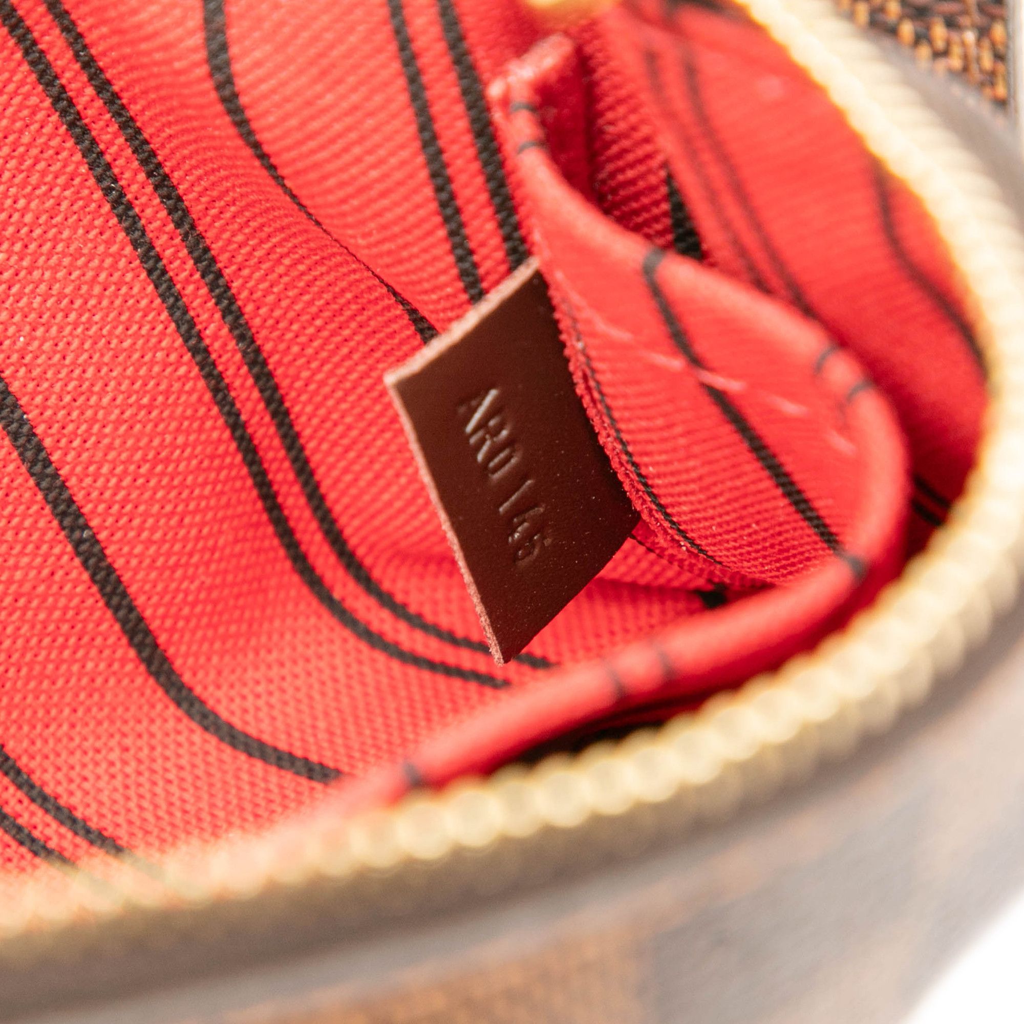 Louis Vuitton Louis Vuitton Damier Ebene Neverfull PM Pouch Size ONE SIZE - 6 Thumbnail