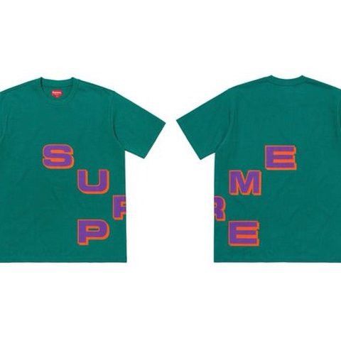 Supreme Supreme Stagger Tee | Grailed