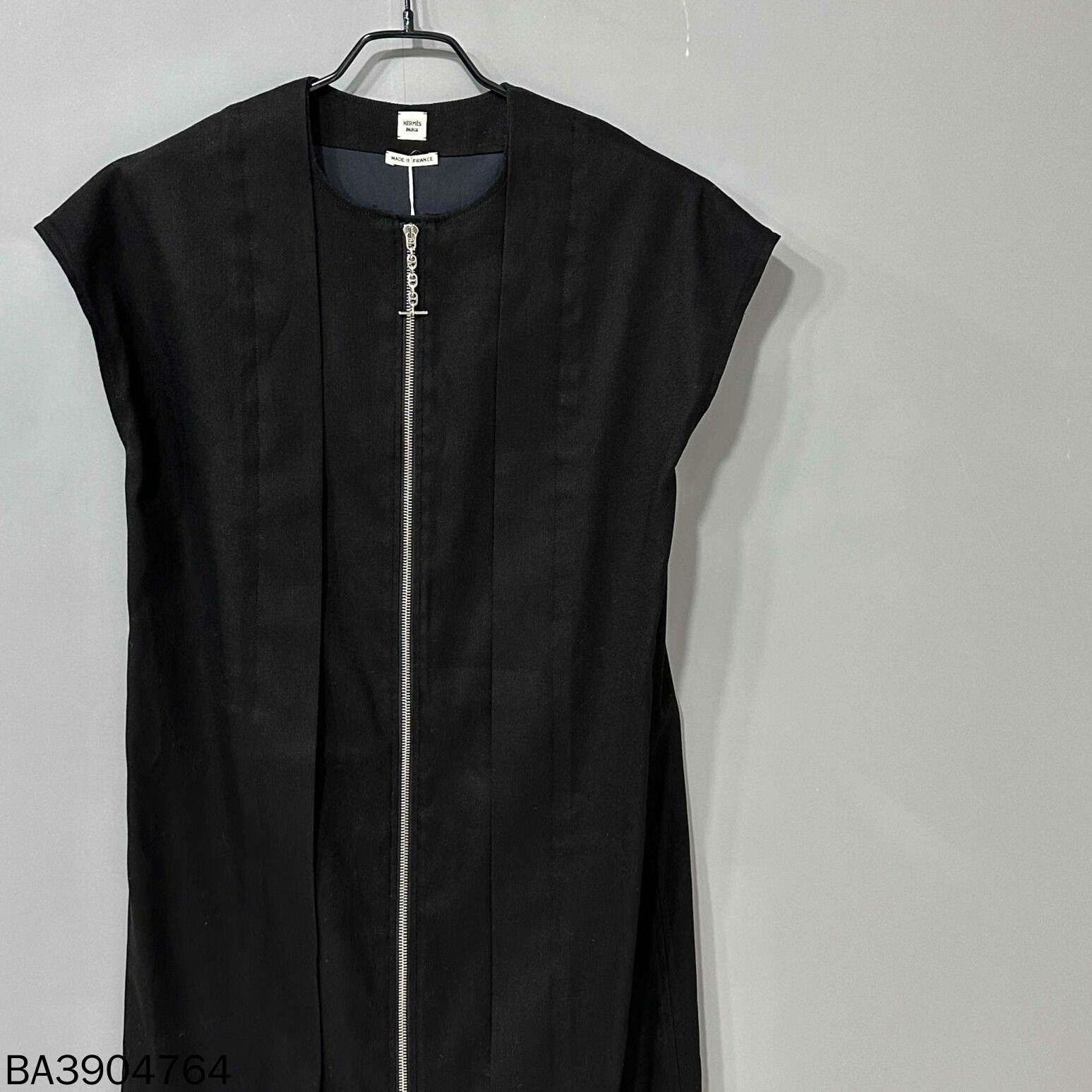 Hermes black zip vest dress from hermes Size US 38 / EU 54 - 3 Thumbnail