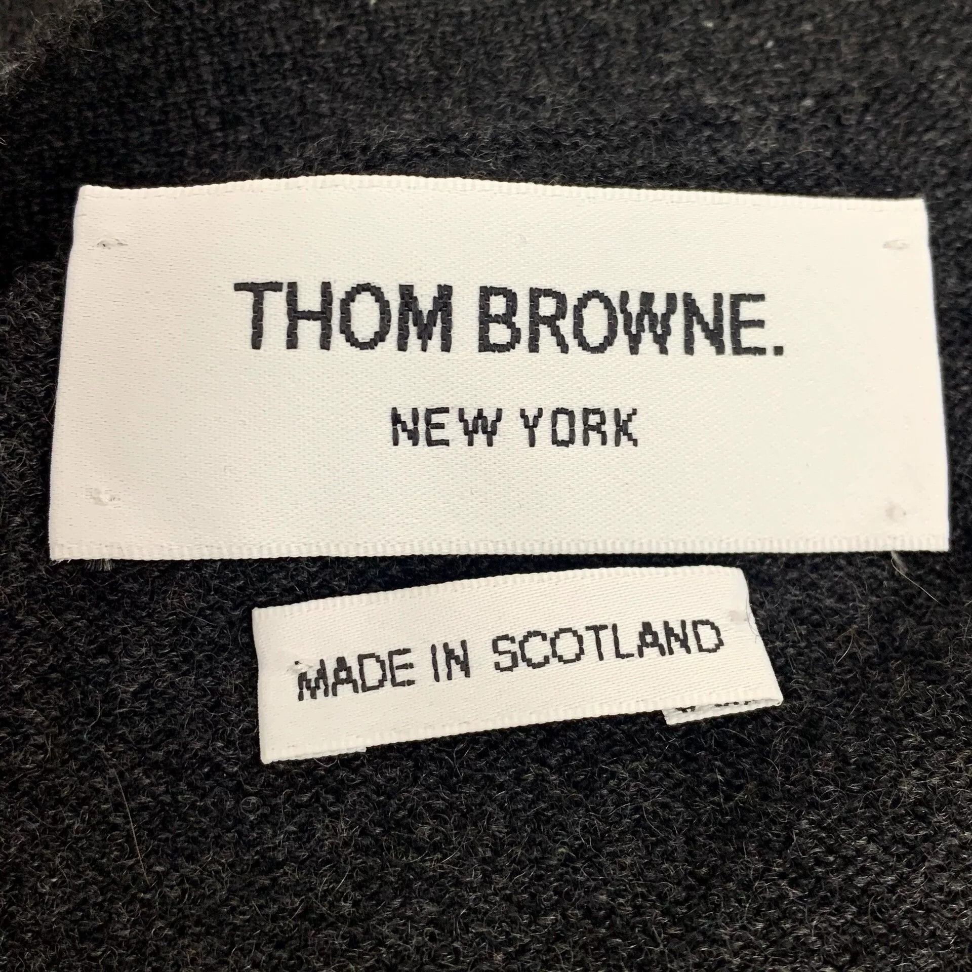 Thom Browne thom browne gray cashmere cardigan Size US M / EU 48-50 / 2 - 5 Thumbnail