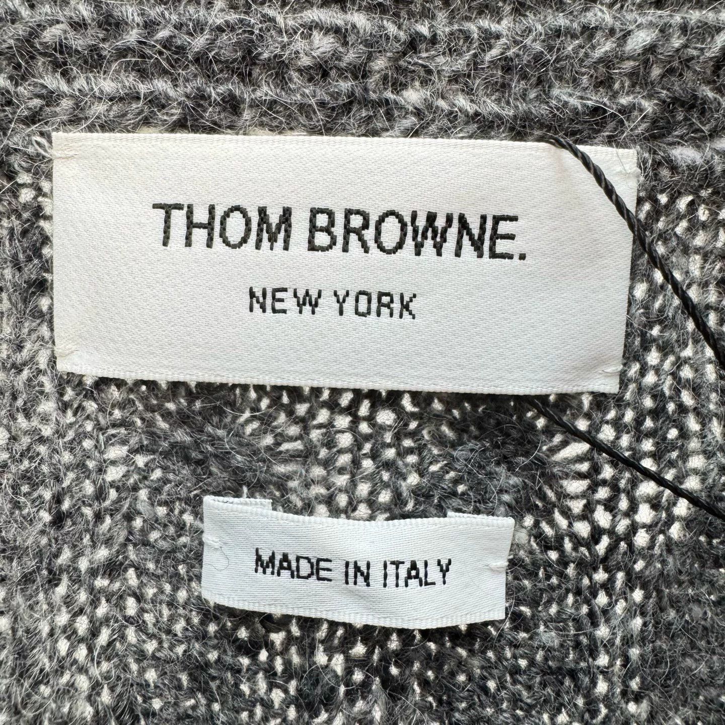 Thom Browne thom browne long cable knit cardigan Size US S / EU 44-46 / 1 - 5 Thumbnail