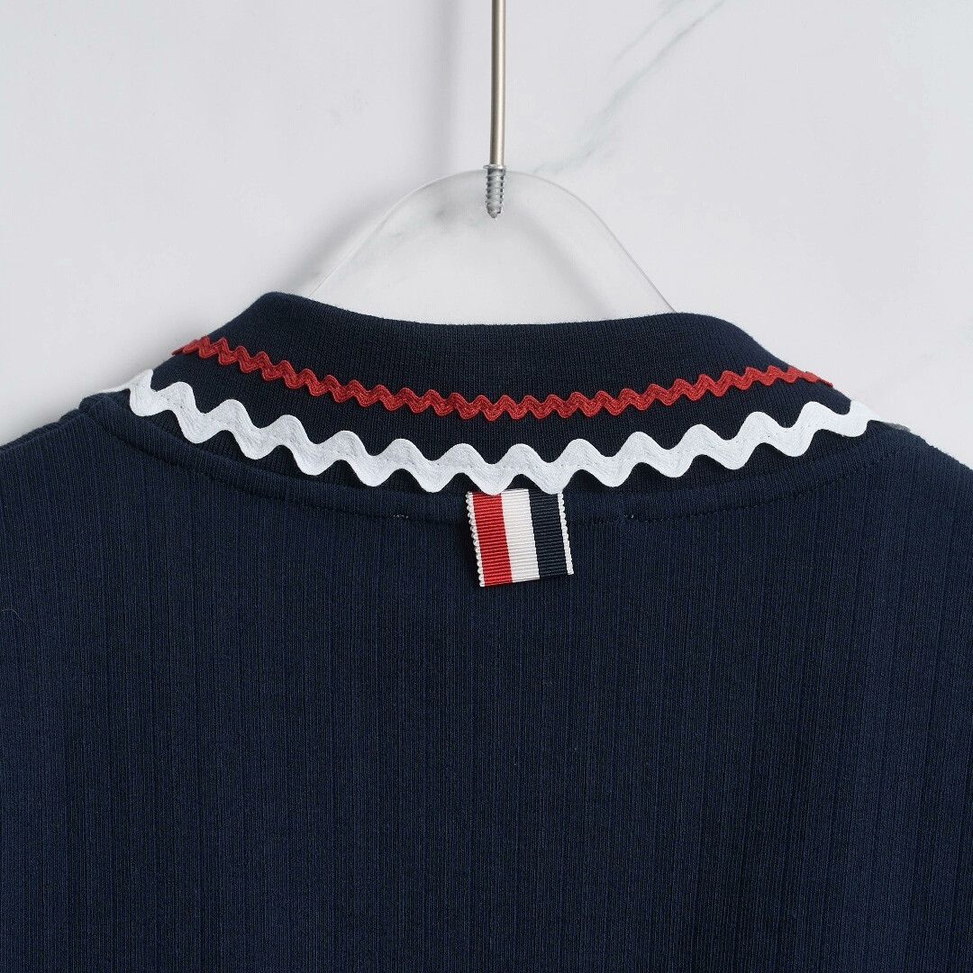 Thom Browne thom browne women's short sleeve knit tee Size US M / EU 48-50 / 2 - 6 Thumbnail