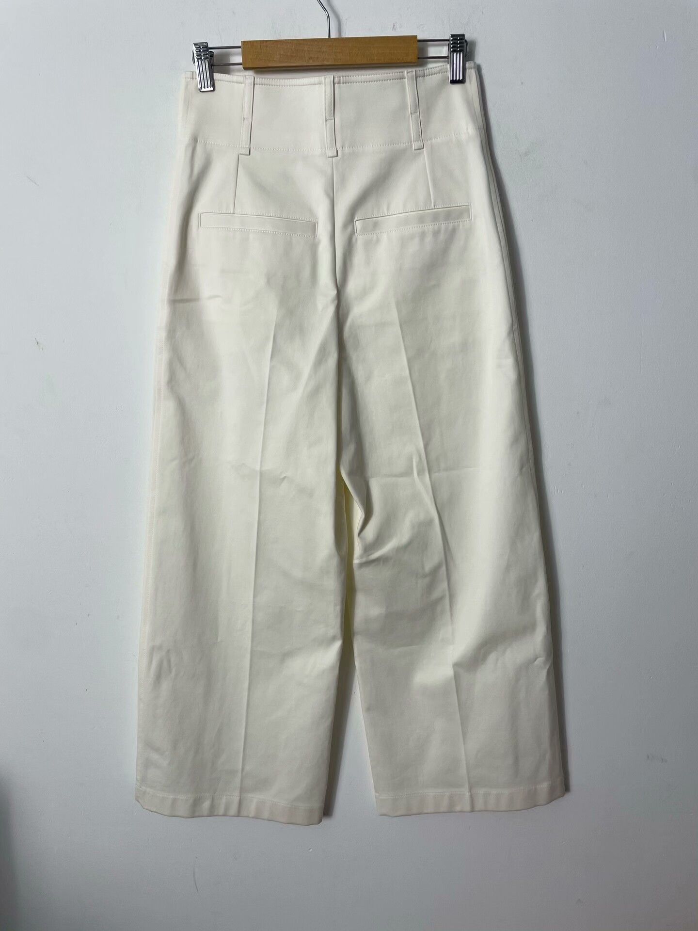 Hermes hermes white nine-point pants size 34 Size US 34 / EU 50 - 3 Thumbnail