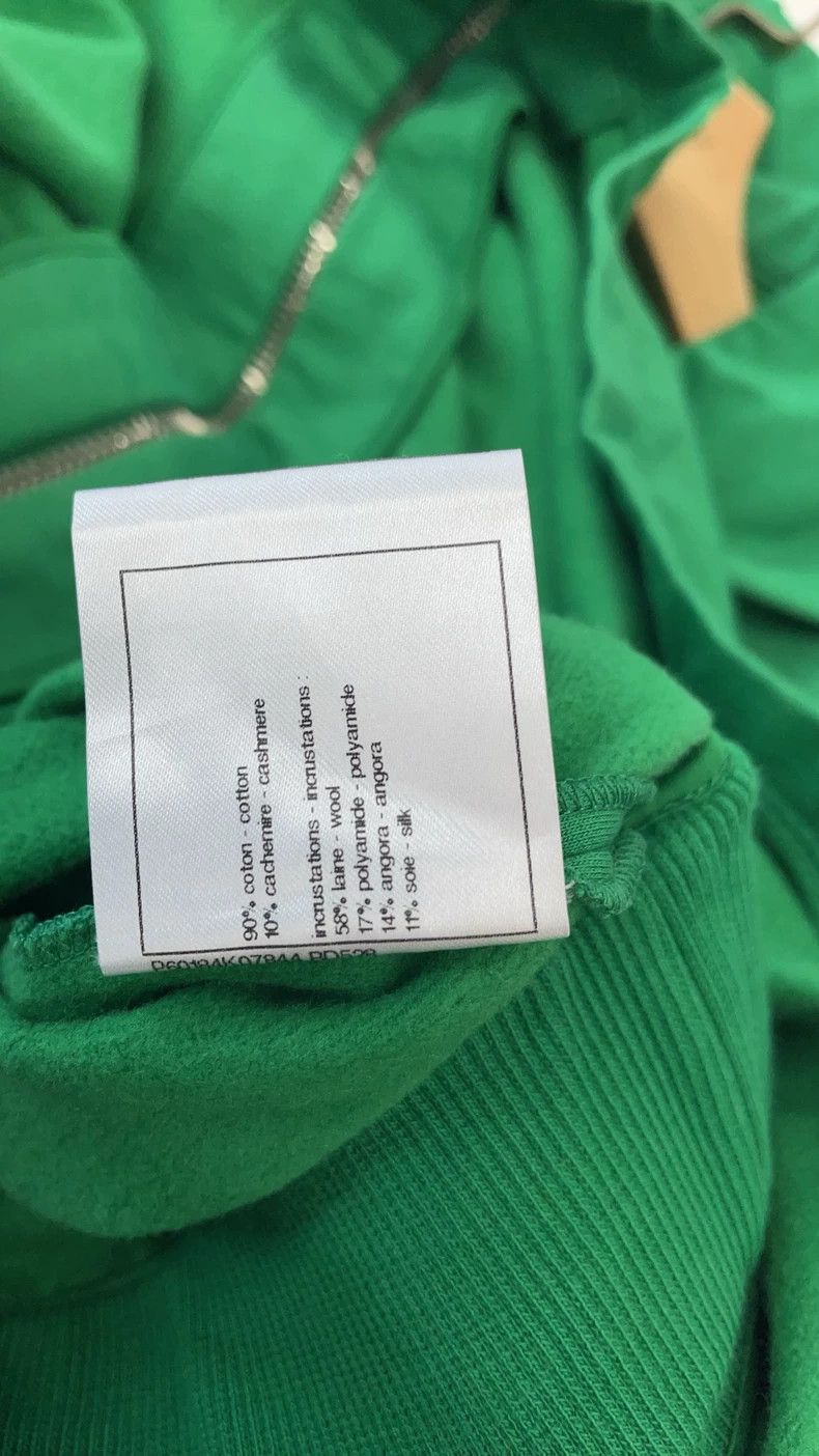 Chanel Chanel Forest Green Hoodie Dress XS Size US XS / EU 42 / 0 - 6 Thumbnail