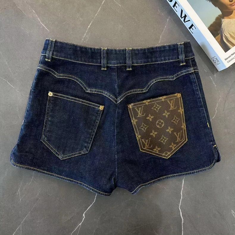 Louis Vuitton Louis Vuitton Denim Shorts SP4685 Size US 36 / EU 52 - 2 Thumbnail