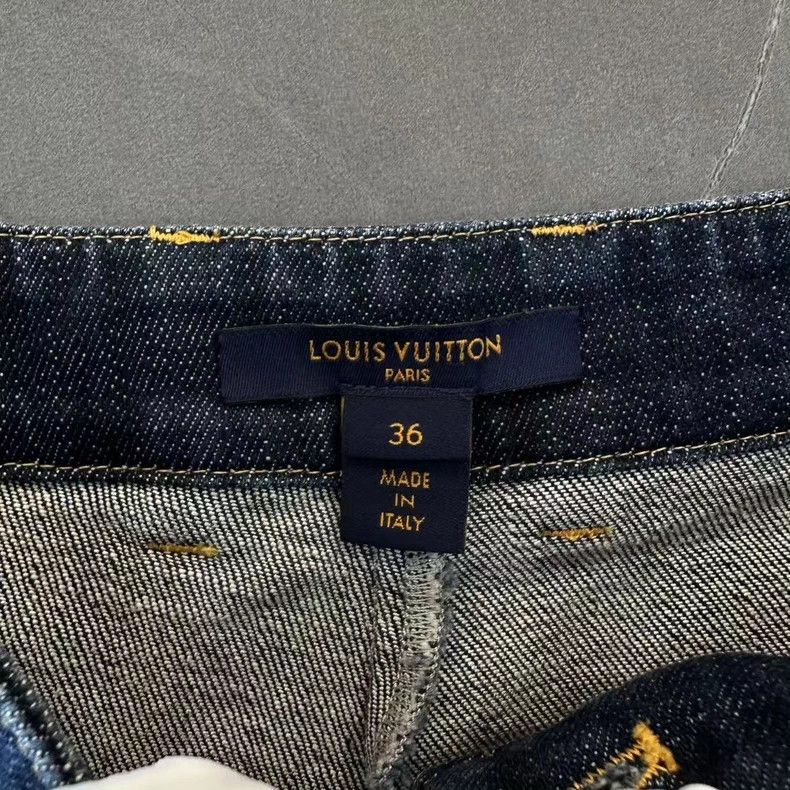 Louis Vuitton Louis Vuitton Denim Shorts SP4685 Size US 36 / EU 52 - 3 Thumbnail