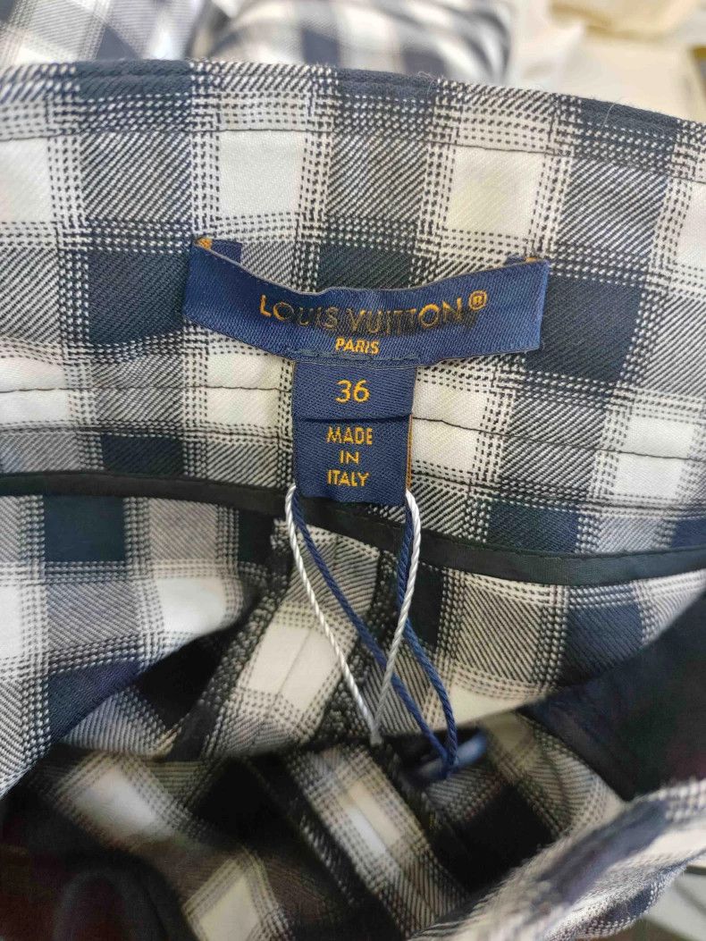 Louis Vuitton LV Checkered Shorts Size 36 Size US 36 / EU 52 - 3 Thumbnail