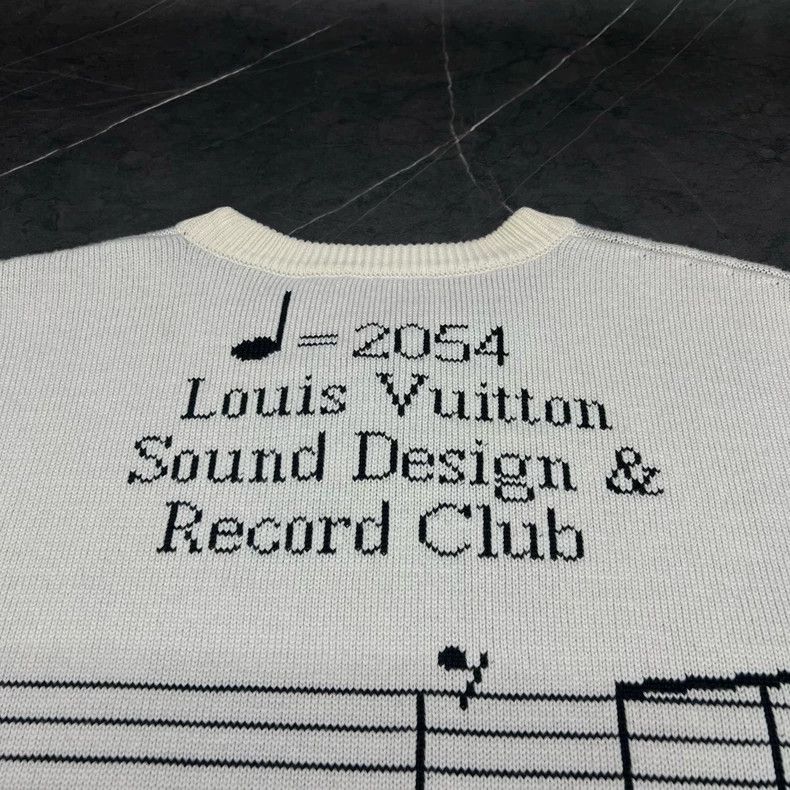 Louis Vuitton Louis Vuitton Music Note Sweater Size US L / EU 52-54 / 3 - 7 Thumbnail