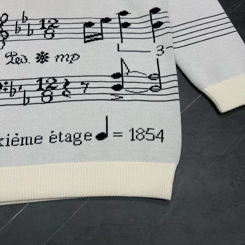 Louis Vuitton Louis Vuitton Music Note Sweater Size US L / EU 52-54 / 3 - 2 Thumbnail