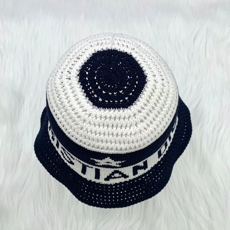 Dior Dior Colorblock Star Logo Cotton Bucket Hat Size ONE SIZE - 5 Thumbnail