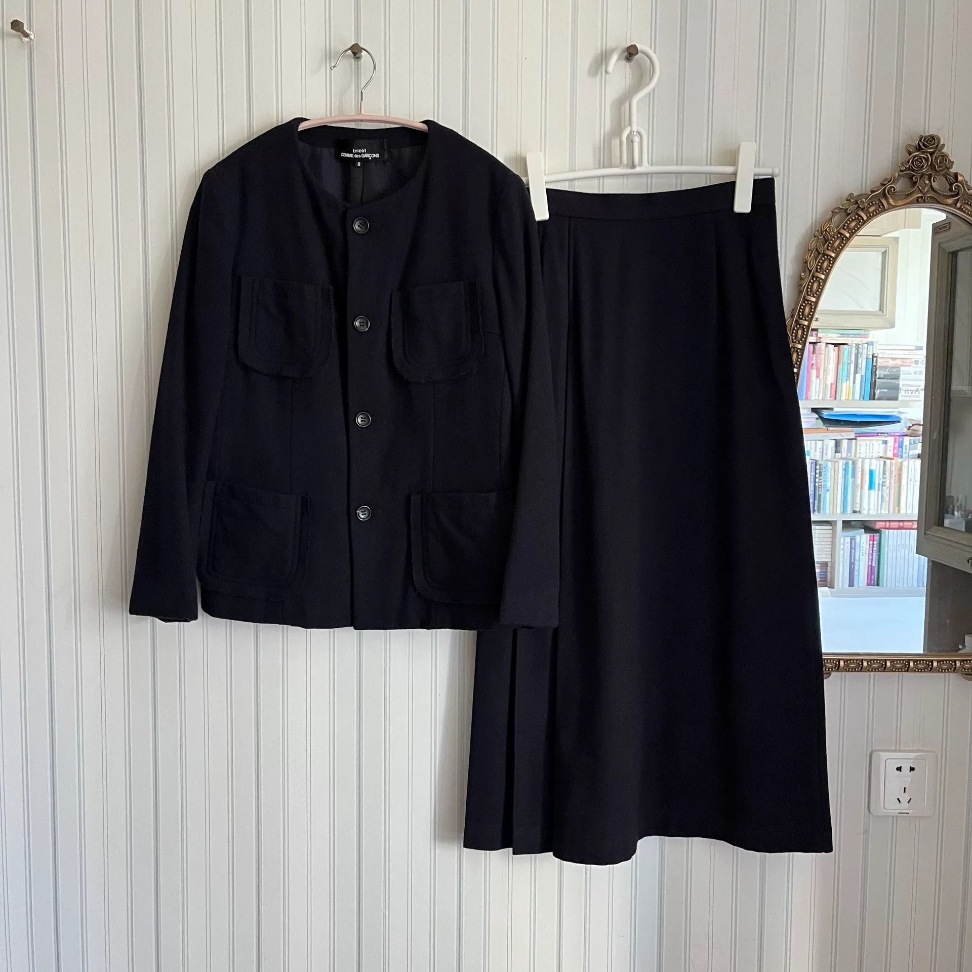 Comme des Garcons Comme des Garcons Modified Chinese Tunic Suit Set Size US S / EU 44-46 / 1 - 9 Thumbnail