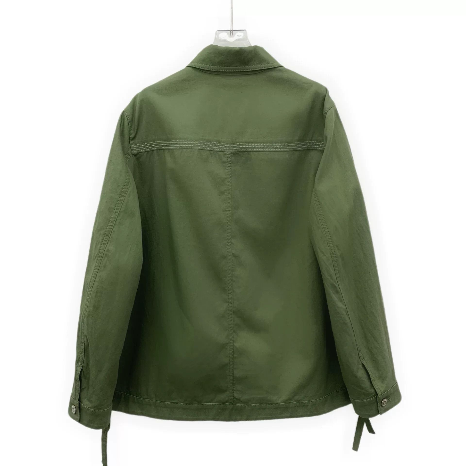 Loewe Loewe Green Logo Cotton Jacket Size S Size US S / EU 44-46 / 1 - 2 Thumbnail