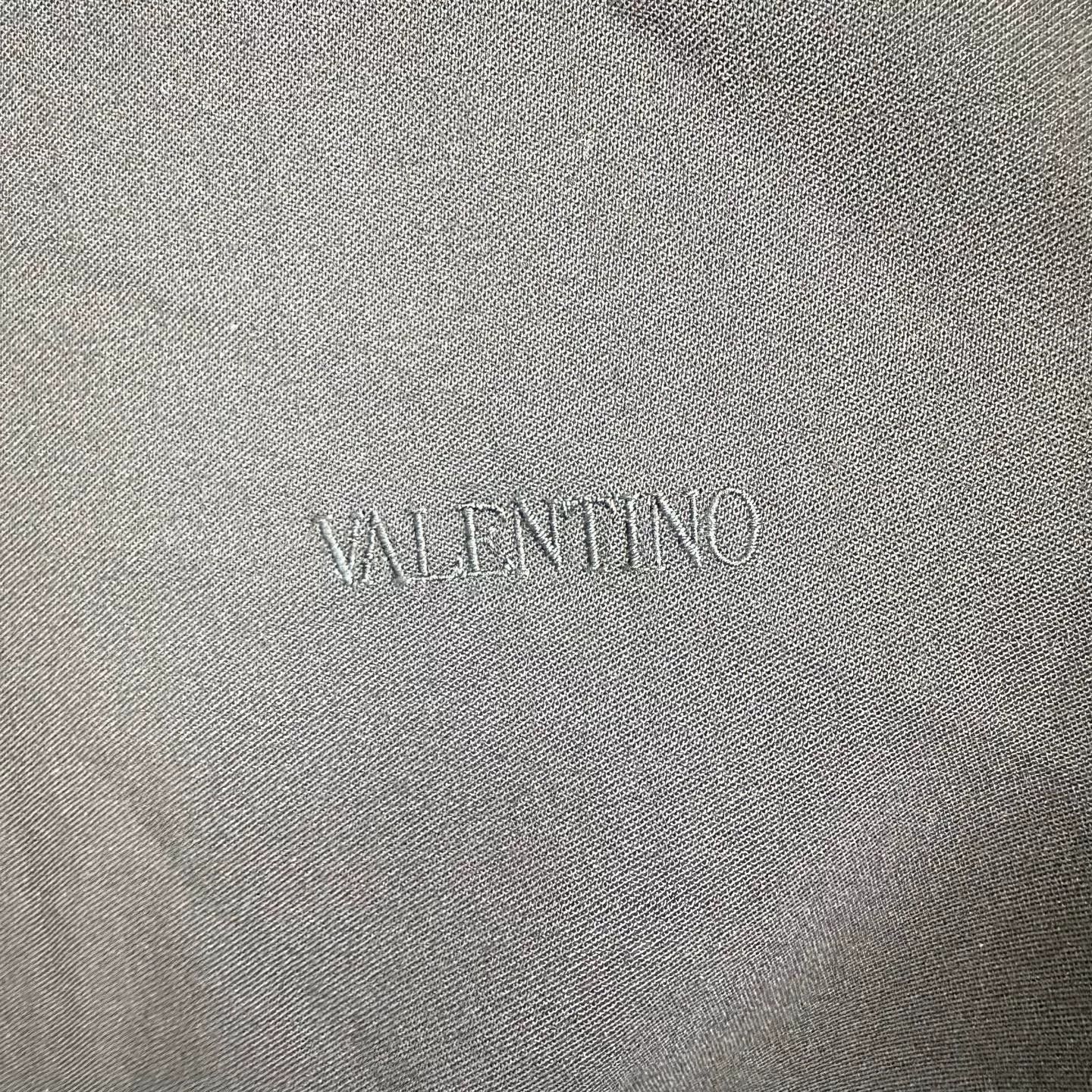 Valentino Valentino navy blue embroidered logo zip jacket coat Size US XL / EU 56 / 4 - 3 Thumbnail