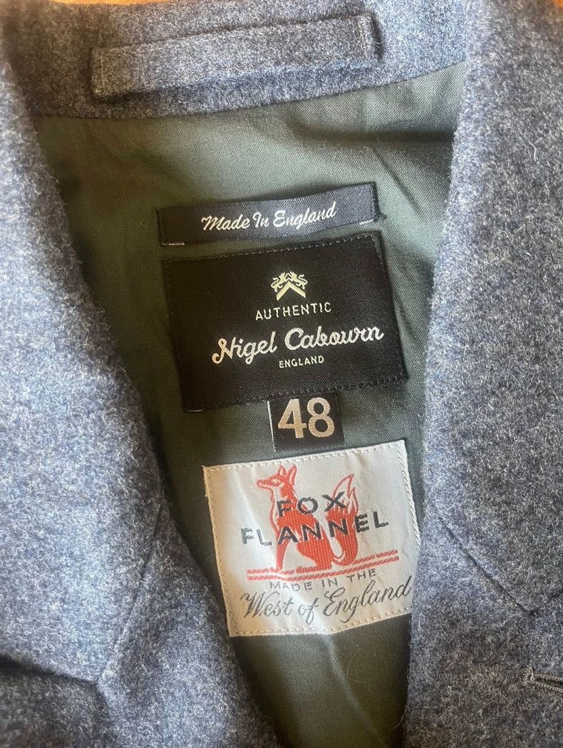 Nigel Cabourn Nigel Cabourn Double-Breasted Wool Blazer Size US S / EU 44-46 / 1 - 2 Thumbnail