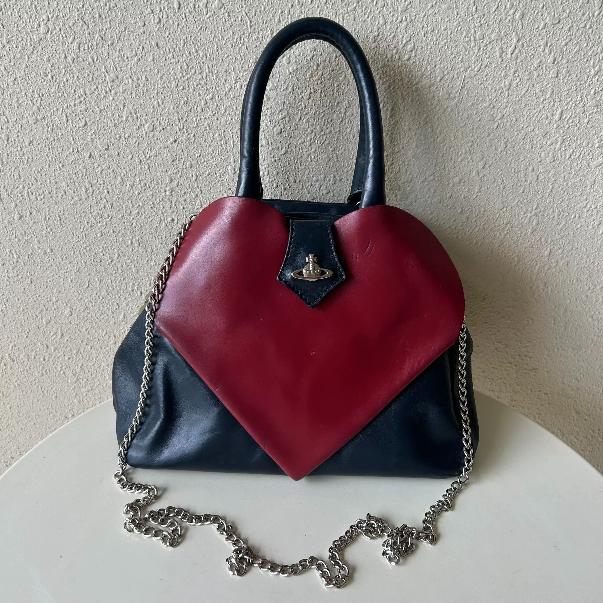 Vivienne Westwood Vivienne Westwood Vintage Heart Bowling Bag Size ONE SIZE - 8 Thumbnail