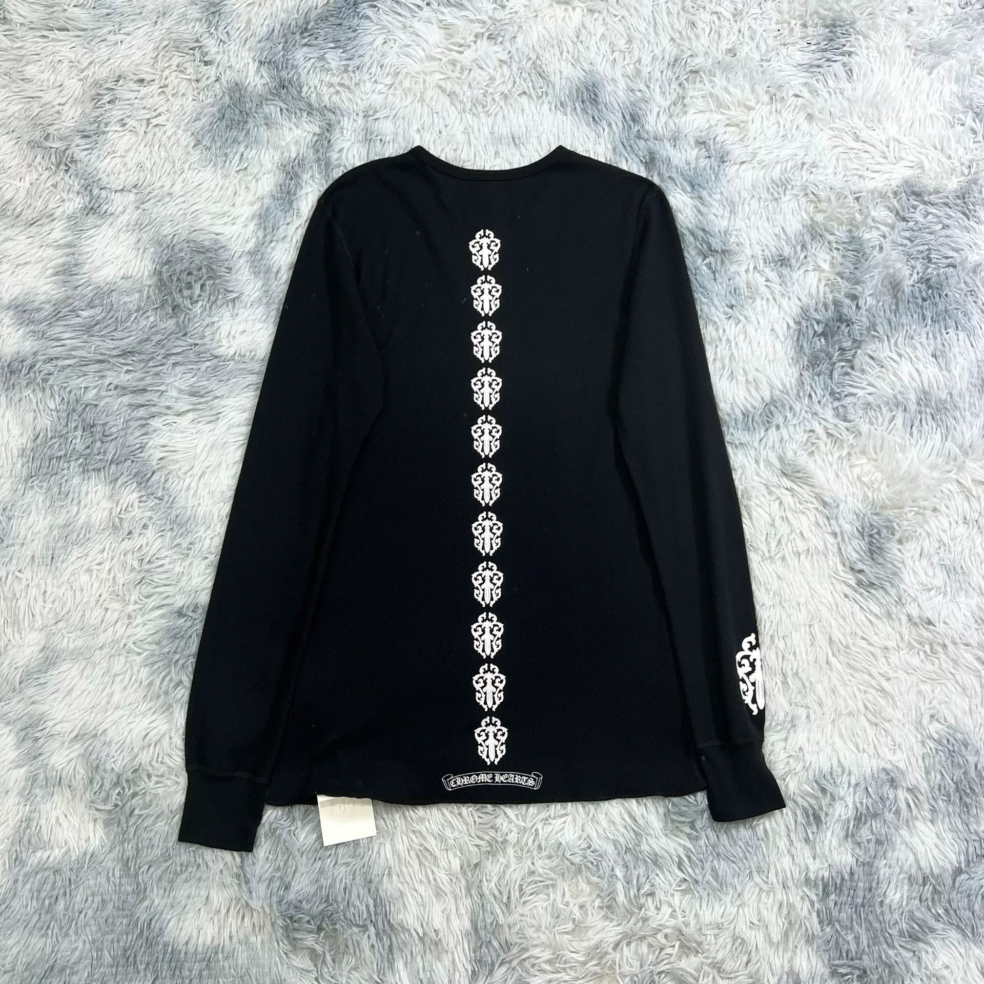 Chrome Hearts Chrome Hearts Waffle Knit Longsleeve Size US M / EU 48-50 / 2 - 2 Thumbnail