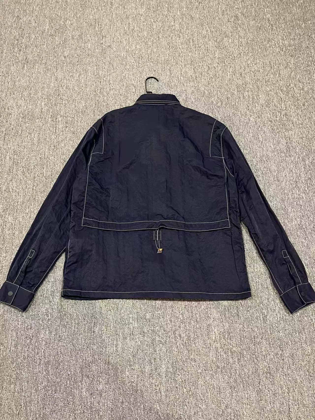 Dior Dior Embroidered Logo Blue Shirt Jacket Size US M / EU 48-50 / 2 - 2 Thumbnail