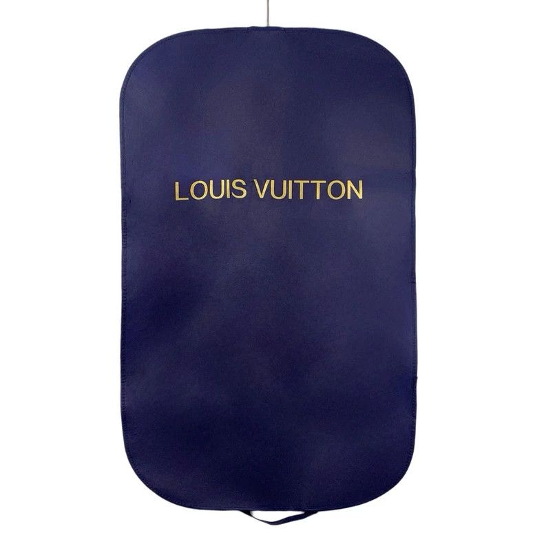 Louis Vuitton Louis Vuitton Blue Logo Wool V-Neck Dress Size M / US 6-8 / IT 42-44 - 9 Thumbnail