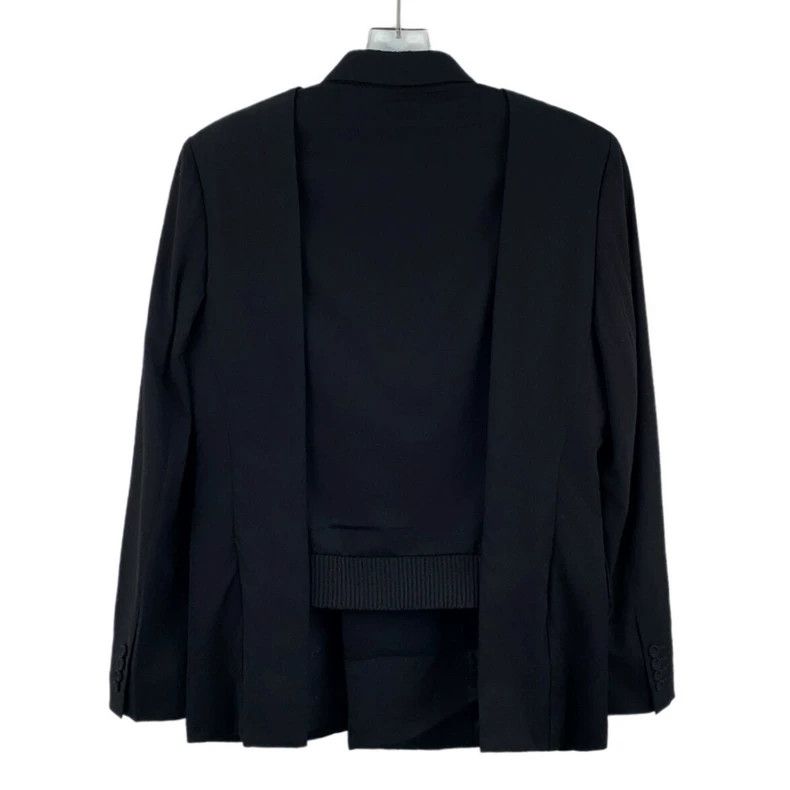 Dior Dior Black Wool Double-Breasted Blazer Size US M / EU 48-50 / 2 - 2 Thumbnail
