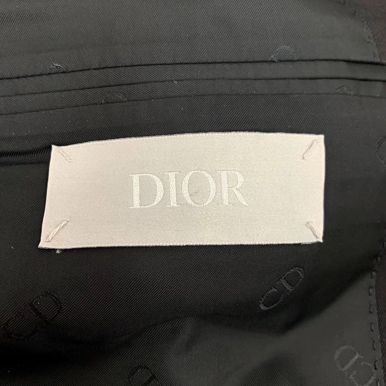 Dior Dior Black Wool Double-Breasted Blazer Size US M / EU 48-50 / 2 - 5 Thumbnail