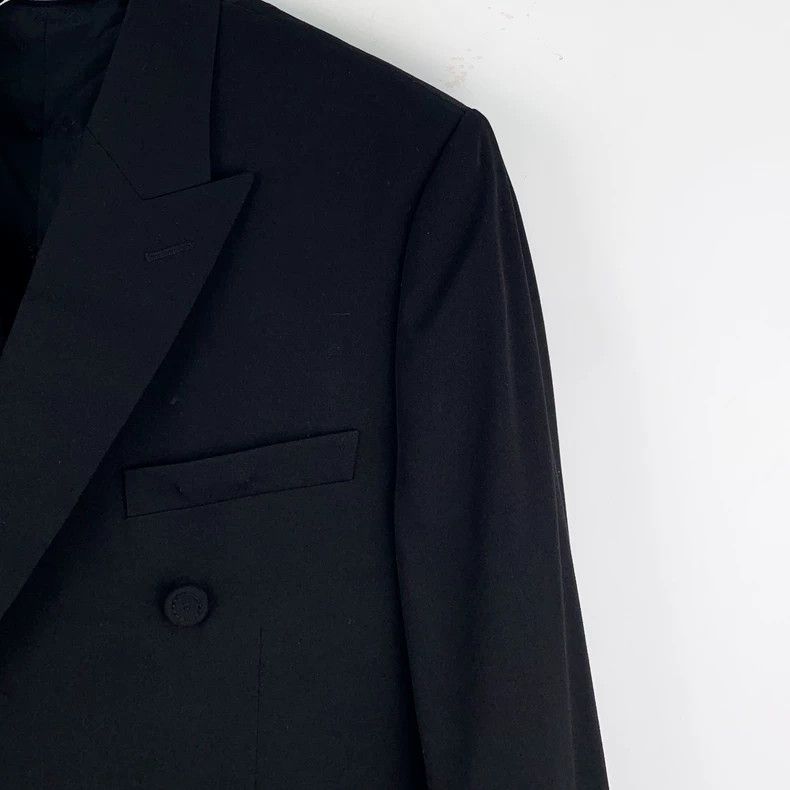 Dior Dior Black Wool Double-Breasted Blazer Size US M / EU 48-50 / 2 - 3 Thumbnail
