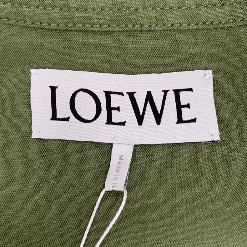Loewe Loewe Green Logo Cotton Jacket S Size US S / EU 44-46 / 1 - 6 Thumbnail
