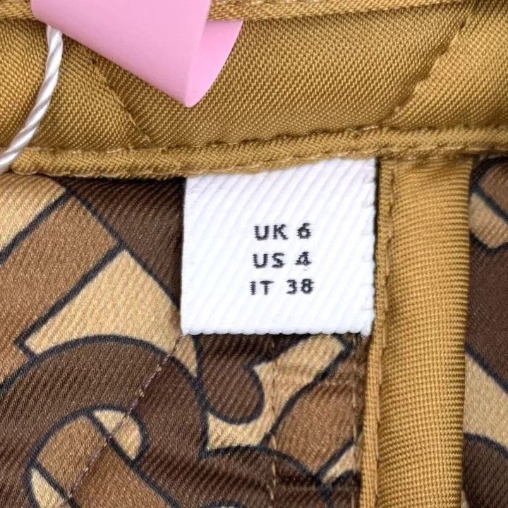 Burberry Burberry Brown Quilted Cotton Coat Size US S / EU 44-46 / 1 - 7 Thumbnail