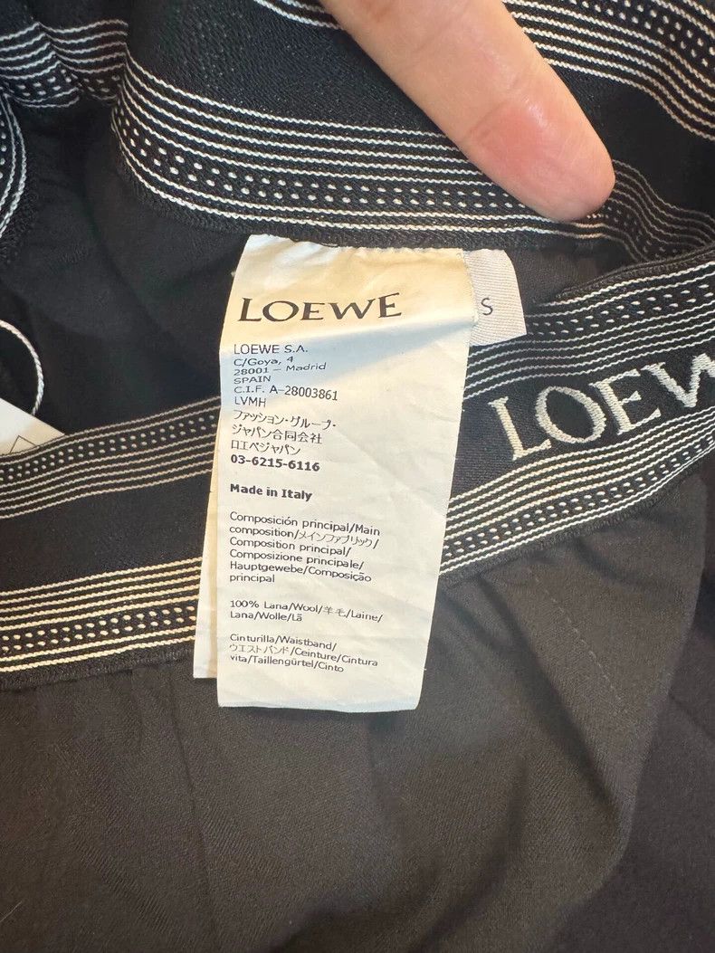 Loewe Loewe Logo Webbing Wide-Leg Pants S Size US 26 / EU 42 - 5 Thumbnail