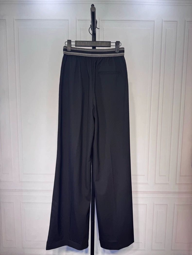 Loewe Loewe Logo Webbing Wide-Leg Pants S Size US 26 / EU 42 - 2 Thumbnail