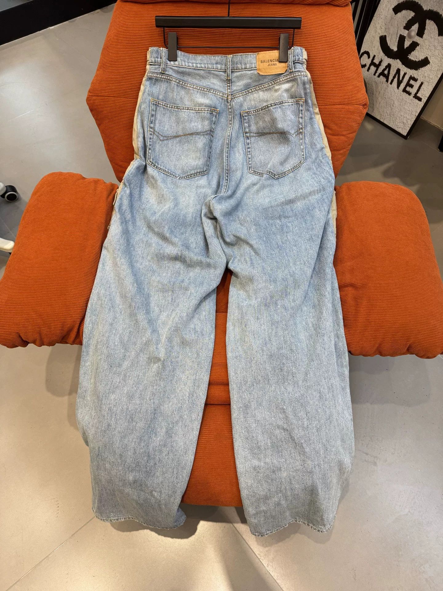 Balenciaga Balenciaga Paneled Cargo Jeans Size US 29 - 4 Thumbnail
