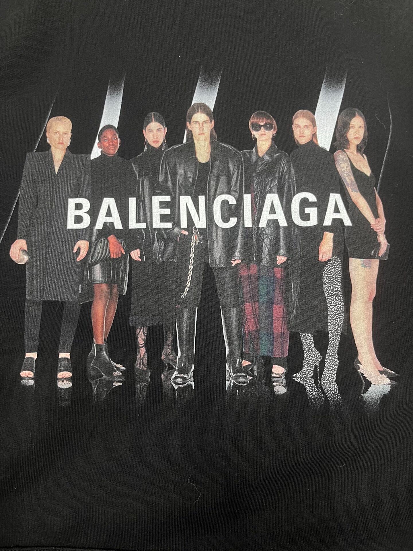 Balenciaga Balenciaga Portrait Logo Hoodie Black S Size US S / EU 44-46 / 1 - 3 Thumbnail