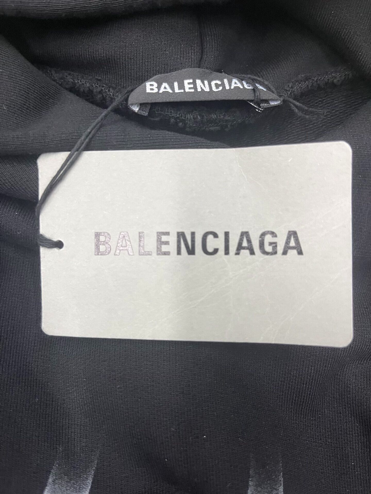 Balenciaga Balenciaga Portrait Logo Hoodie Black S Size US S / EU 44-46 / 1 - 4 Thumbnail