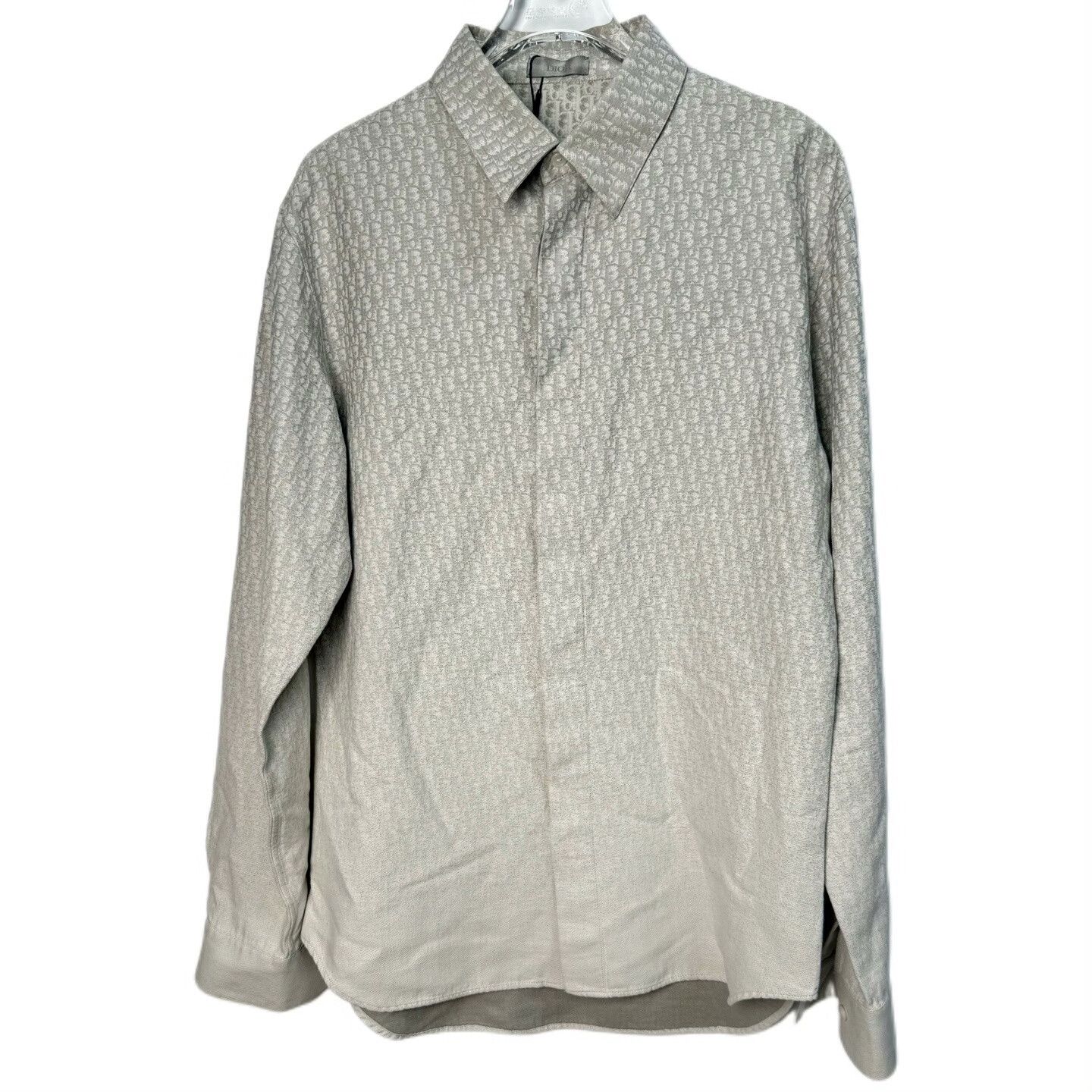 Dior Dior CD Print Gradient Cotton Shirt Size US S / EU 44-46 / 1 - 2 Thumbnail