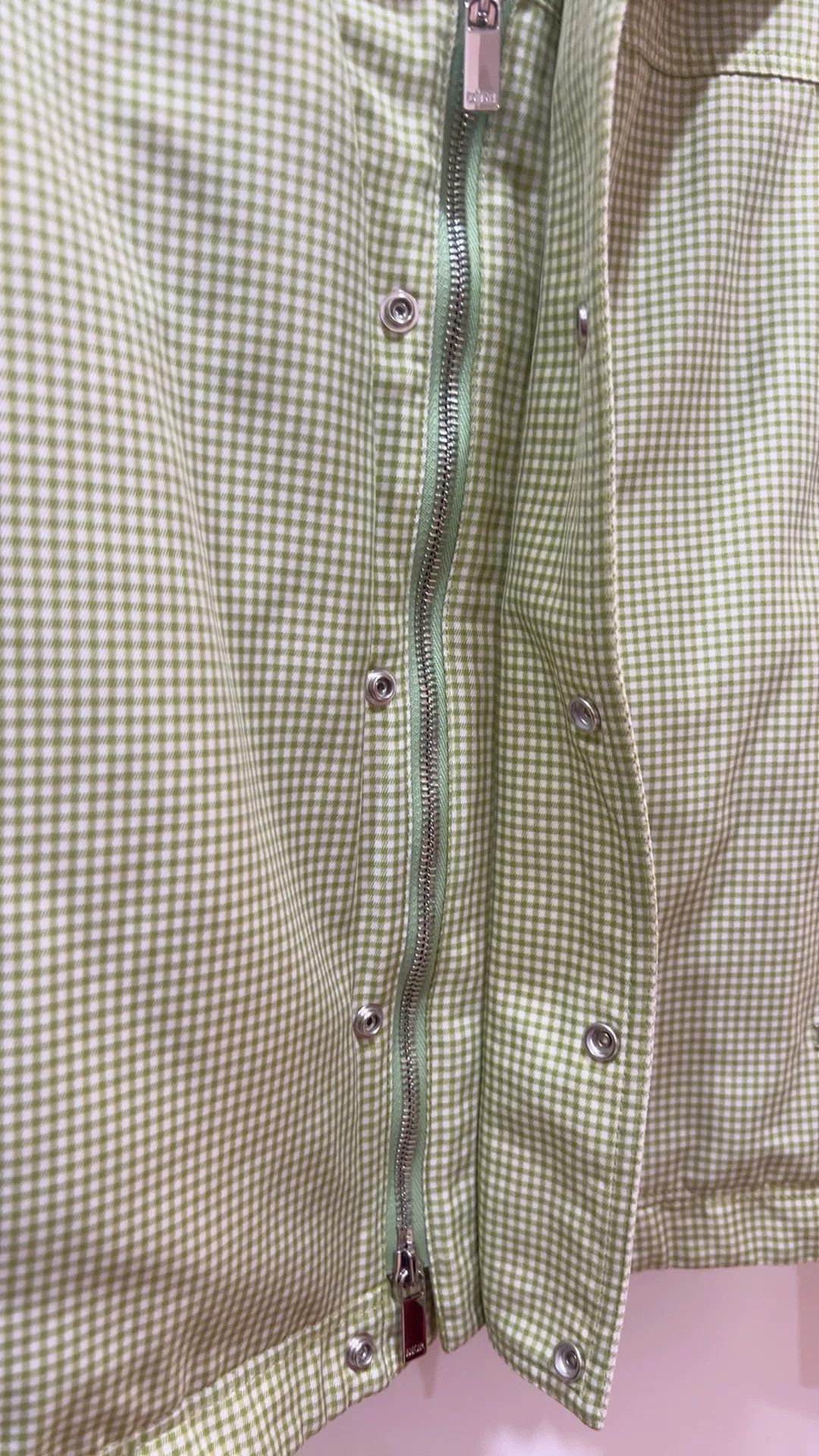 Dior dior green plaid hooded jacket Size US M / EU 48-50 / 2 - 6 Thumbnail