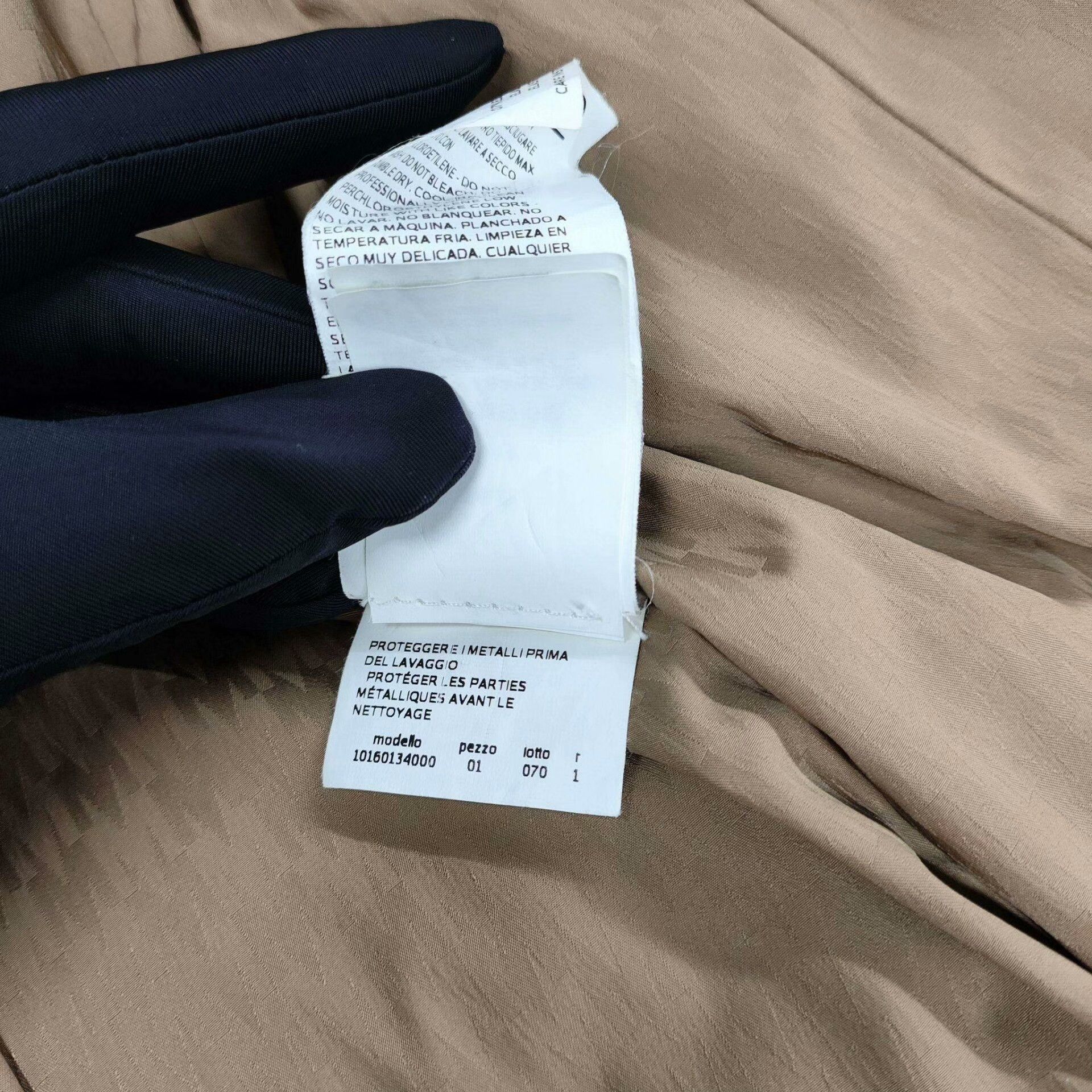 Max Mara MaxMara Camel Wool Long Dress Size US 34 / EU 50 - 8 Thumbnail