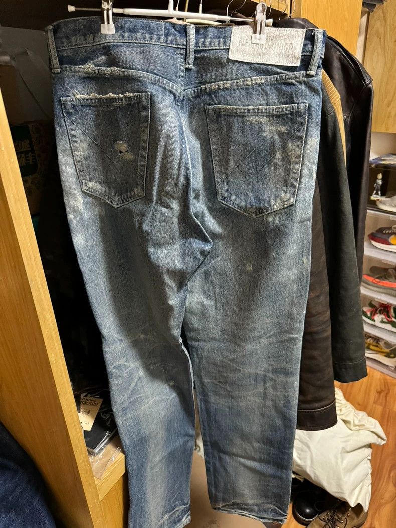 Neighborhood Neighborhood 21AW DPM Blue Denim Size US 26 / EU 42 - 2 Thumbnail