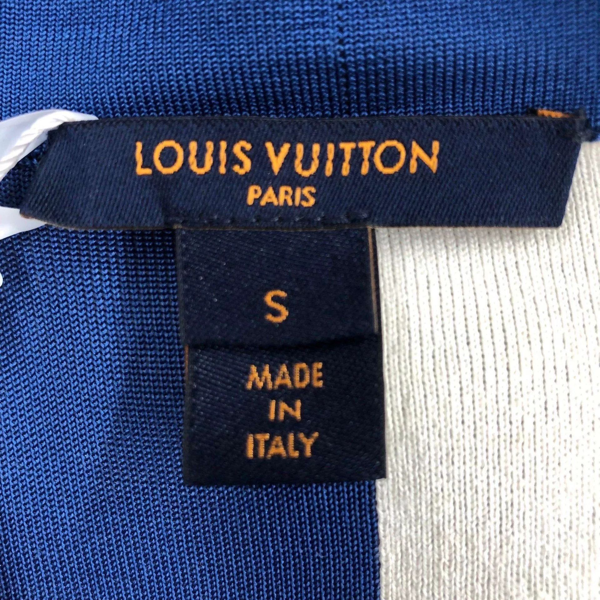Louis Vuitton Louis Vuitton Blue Knit Sweater 34 Size US XS / EU 42 / 0 - 3 Thumbnail