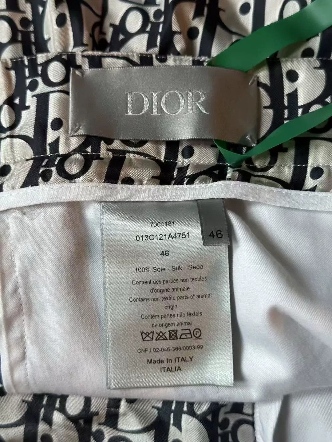 Dior dior black and white printed shorts Size US 36 / EU 52 - 2 Thumbnail