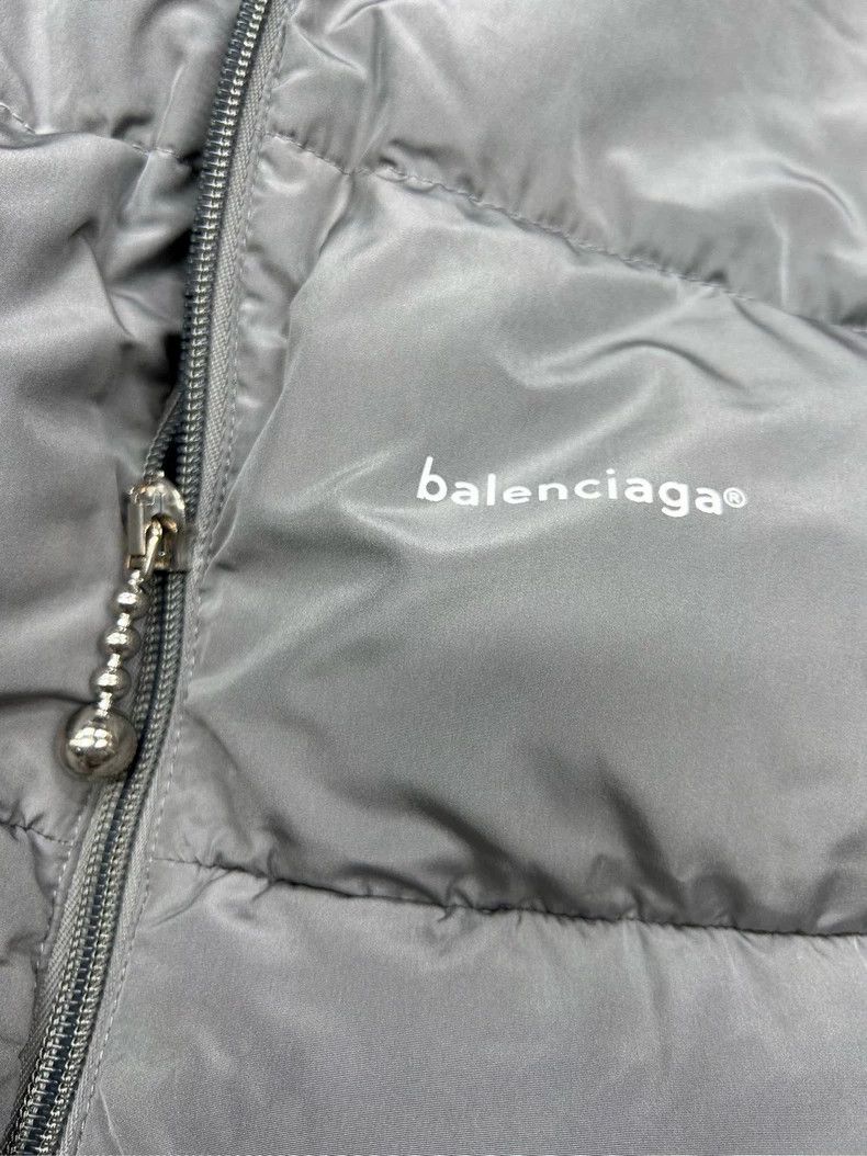 Balenciaga Balenciaga Gray C-Shape Down Jacket Size US L / EU 52-54 / 3 - 3 Thumbnail