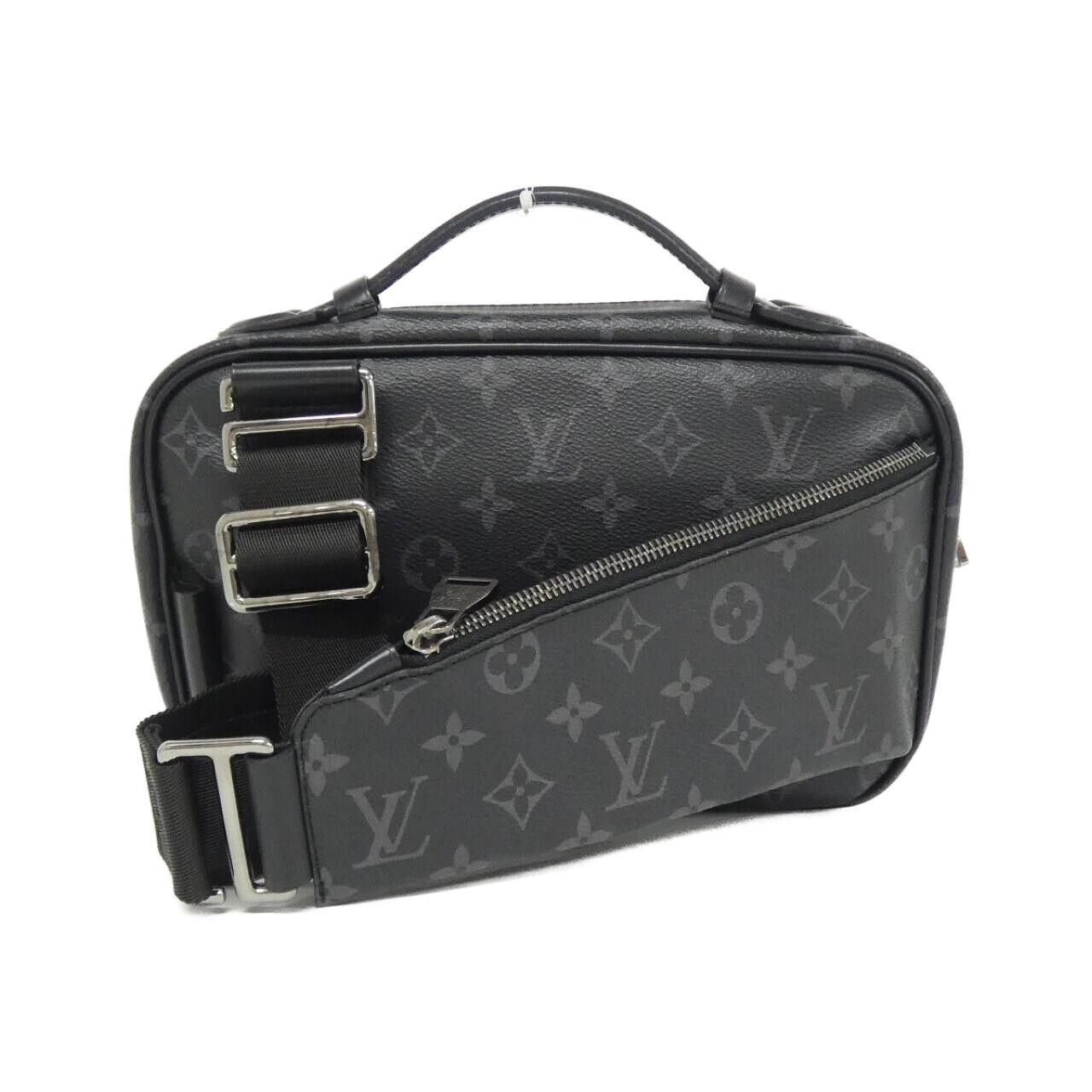 Louis Vuitton Louis Vuitton Louis Vuitton Monogram Eclipse Coated Canvas Shoulder Bag Canvas Belt Bag M42906 DUTY FREE for USA Size ONE SIZE - 2 Thumbnail